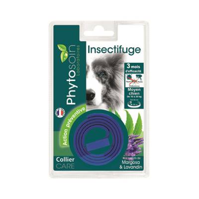 COLLIER INSECTIFUGE CHIEN
