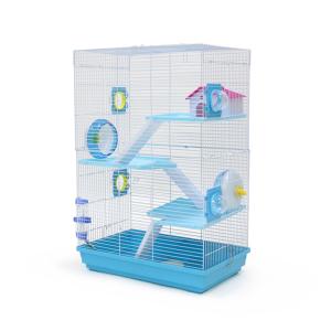 Grande Cage hamster ECLAIR toute quipe 55x30.2x70 cm