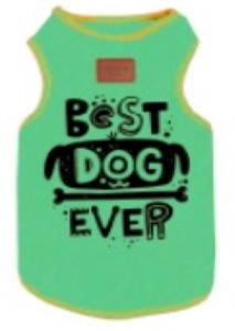 TSHIRT "BEST DOG EVER" TAILLE 3