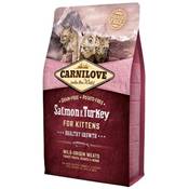 CARNILOVE CAT - Salmon & Turkey for Kittens - Healthy Growth (sans crales) 2kg