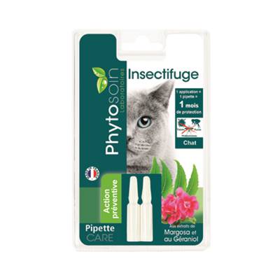PIPETTES INSECTIFUGES CHAT X2