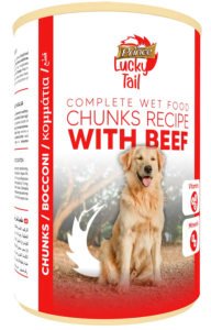 PRINCE LUCKY TAIL ECO CHIEN BOEUF 1240G
