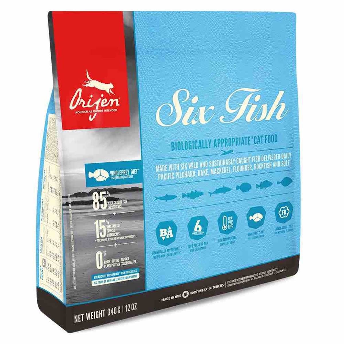 ORIJEN Cat 6 fish 340g orijen-cat-6-fish-340g