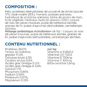 Hill's Vet Essentials PUPPY GROWTH ActivBiome+ croquettes pour Chiot de grande taille au Poulet 14kg