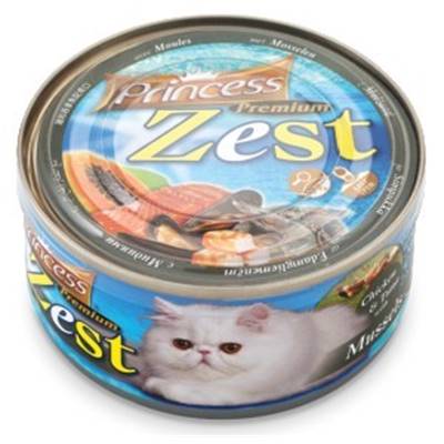 PRINCESS Premium ZEST Chicken, Tuna et Moules 170g NOIR