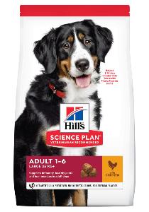 Hill's Science Plan Adult croquettes pour grand chien au poulet 18kg