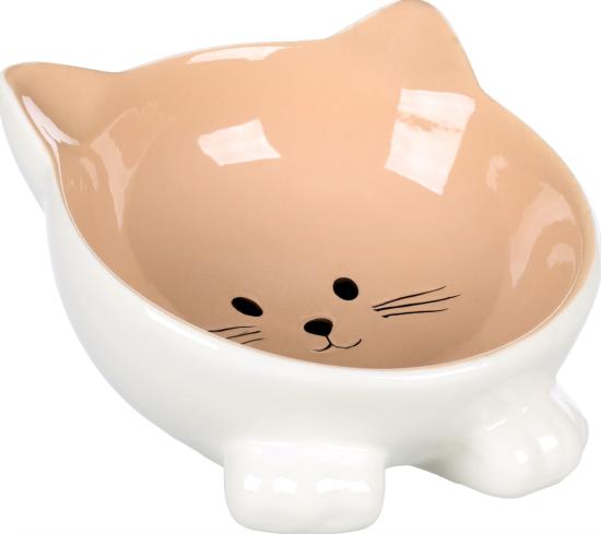 GAMELLE CHIEN CHAT PUZI 125ML TAUPE