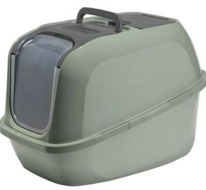 BAC LITIERE FERMÉ MEGA DELUXE 66X49X46CM VERT