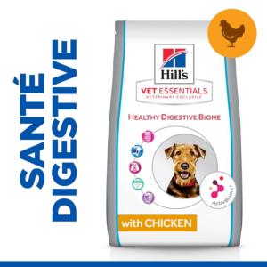 Hill's Vet Essentials Healthy Digestive Biome croquettes pour chien 10kg