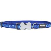 RED DINGO Dog collier Design Cosmos Dark Blue M 20mm x 31-47cm