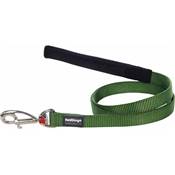 RED DINGO Dog laisse unis Classic Green M 20mm x 1.8m