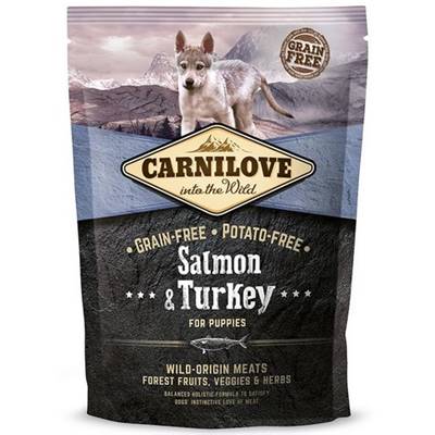 CARNILOVE SALMON & TURKEY for Puppies 1.5kg