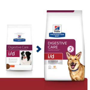 Hill's PRESCRIPTION DIET i/d Digestive Croquettes pour Chien et chiot au Poulet 1,5 kg