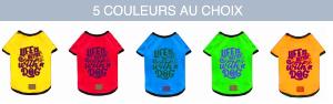 TSHIRT "LIFE IS BETTER WITH A DOG" TAILLE 8