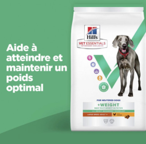 Vet Essentials Weight Chien Adult Large breed au poulet 14kg