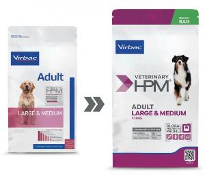 VET HPM ADULT LARGE & MEDIUM DOG 16 kg