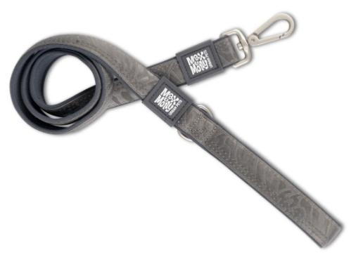 LAISSE COURTE MATRIX 2.0 GRIS XS 1x120CM