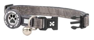 COLLIER CHAT+ ID MATRIX 2.0 GRIS 22-35CM