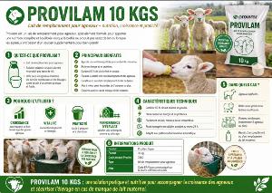 PROVILAM 10 KG - LAIT CABRIS