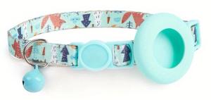 COLLIER CHAT AJUSTABLE + SUPPORT AIRTAG