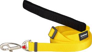 RED DINGO Dog laisse unis Classic Yellow L 25mm x 1.8m