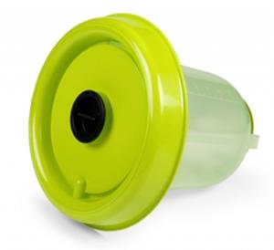 ABREUVOIR VOLAILLES ECO 10 L. AVEC BOUCHONS (VERT LIME)