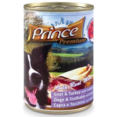 PRINCE Premium CAN Goat & Turkey 400g