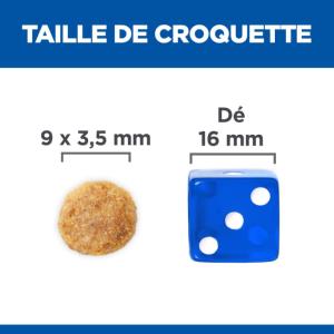 Hill's Science Plan croquettes pour Chat Senior 11+ au Poulet 1,5kg