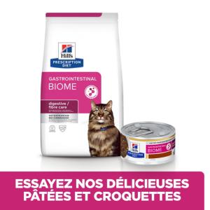 Hill's PRESCRIPTION DIET Gastrointestinal Biome Croquettes pour Chat au Poulet 1,5 kg