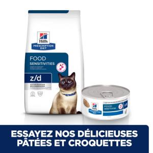 Hill's PRESCRIPTION DIET z/d Food Sensitivities Croquettes pour Chat 1,5 kg