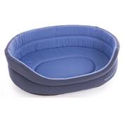 CORB. CLASSIQUE TISSU 55CM BLEUE