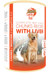 PRINCE LUCKY TAIL ECO CHIEN LIVER 415G (FOIE)