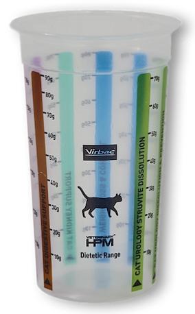 HPM VIRBAC Gobelet gradué DIET -  chats petits chiens