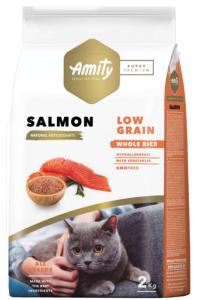 AMITY SUPER PREMIUM CHAT SAUMON 2 KG.