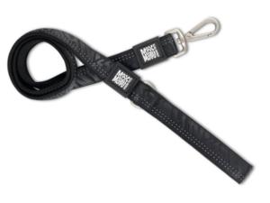 LAISSE COURTE MATRIX 2.0 NOIRE M 2x120CM