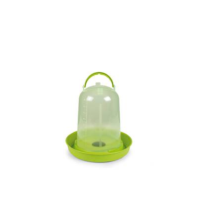 ABREUVOIR VOLAILLES ECO 10 L. AVEC BOUCHONS (VERT LIME)