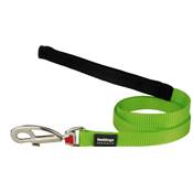RED DINGO Dog laisse unis Classic Lime Green S 15mm x 1.2m