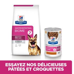 Hill's PRESCRIPTION DIET Gastrointestinal Biome Mijotés pour Chien Poulet & Carottes 354 g