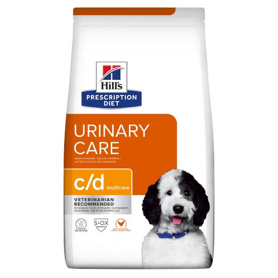 Hill's PRESCRIPTION DIET c/d Urinary Multicare Croquettes pour Chien au Poulet 1,5 kg