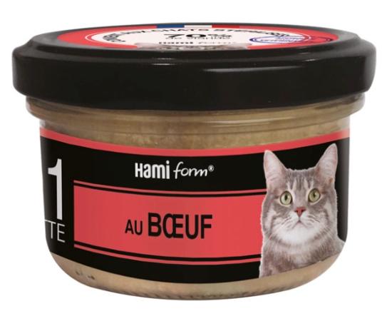 HAMIFORM Recette n°1 – bœuf – 80 gr