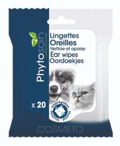 PHYTO LINGETTES OREILLES CHIENS CHATS X20
