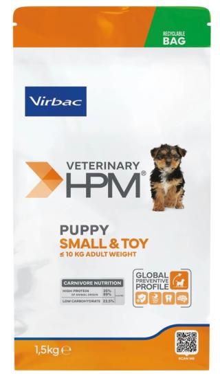 VET HPM PUPPY SMALL & TOY DOG 1,5 kg