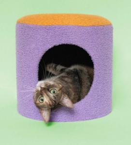 MAISON CHAT COOCKOO HAPPY HOUSE LILLAS 35CM