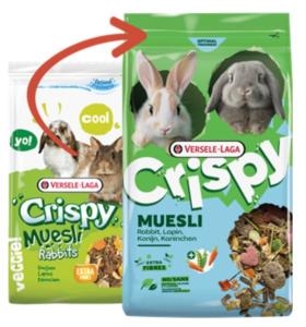 CRISPY MUESLI RABBIT 850G