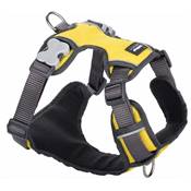 RED DINGO Padded harnais Yellow S 15mm, cou 30-47cm, corps 37-52cm