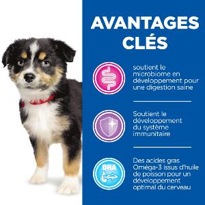 Hill's Vet Essentials PUPPY GROWTH ActivBiome+ croquettes pour Chiot de grande taille au Poulet 14kg