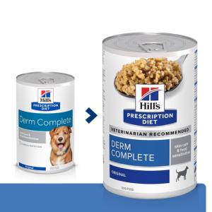 Hill's PRESCRIPTION DIET Derm Complete Boîte pour Chien 370 g