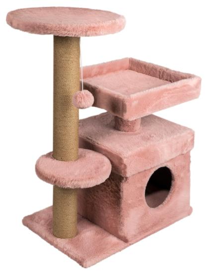 ARBRE A CHAT MEMPHIS 72x39x87cm ROSE