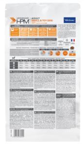 VET HPM ADULT DOG SMALL & TOY 3 kg