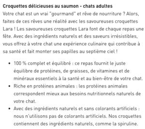 LARA ADULT SAUMON / FISH 7KG